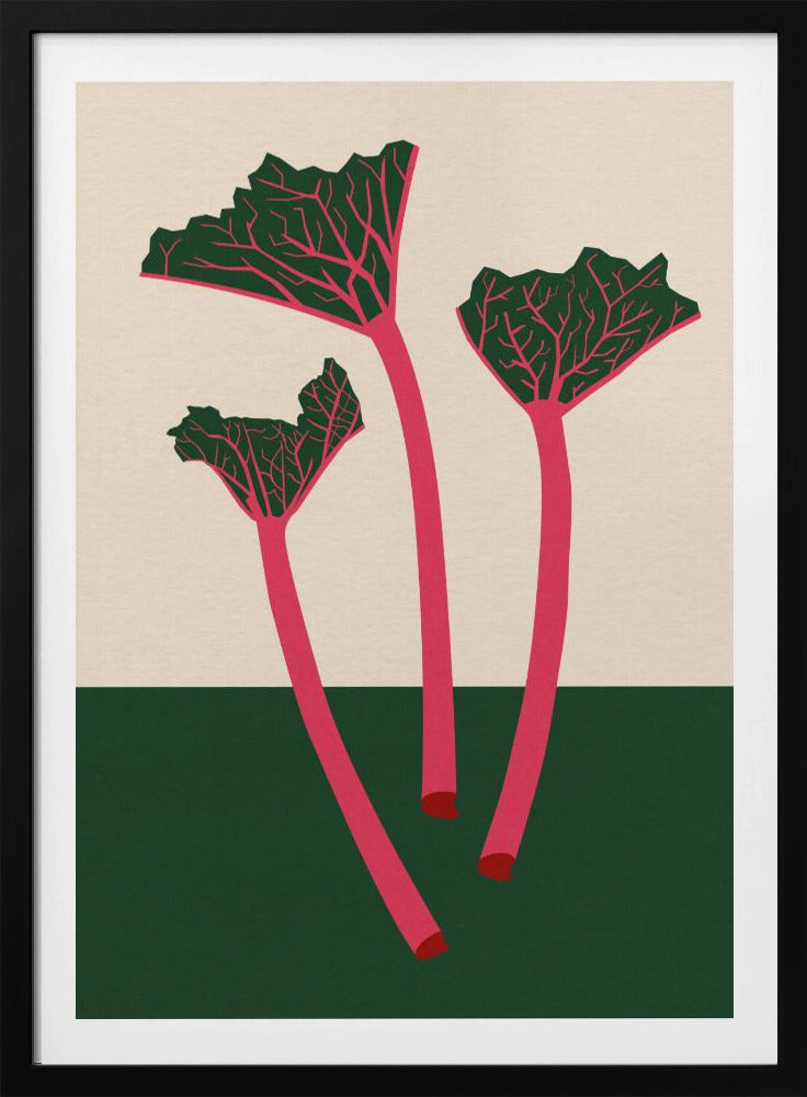 Zweedse tuinrabarber | Poster