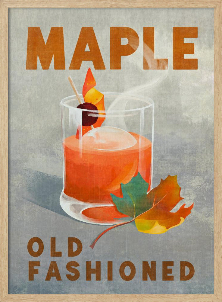 Esdoorn Old Fashioned Cocktail | Poster