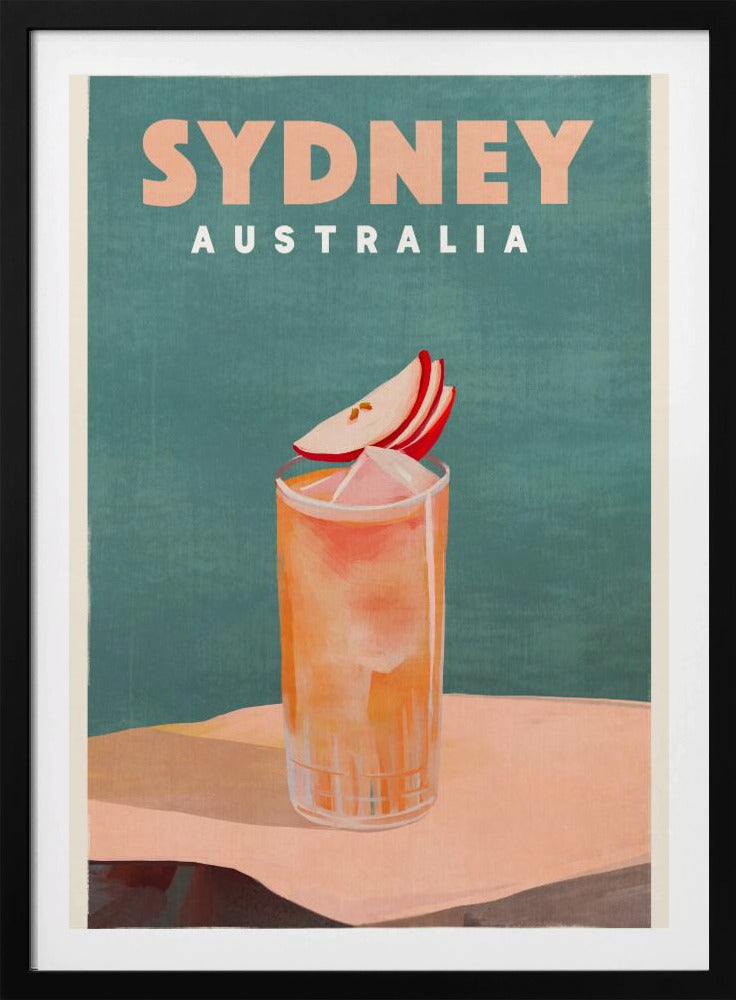 Sydney, Australië Cocktailbar Decor | Poster