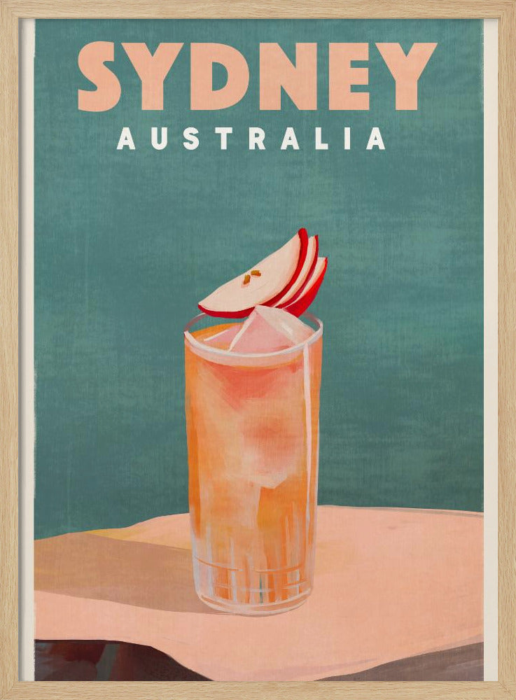 Sydney, Australië Cocktailbar Decor | Poster