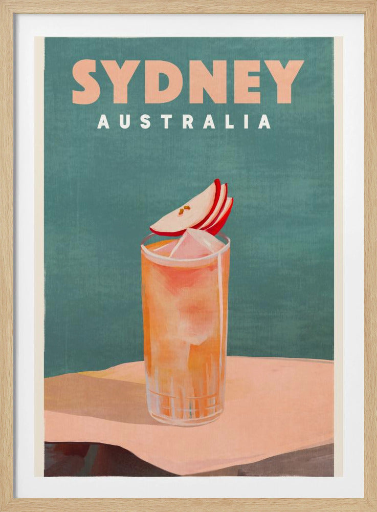 Sydney, Australië Cocktailbar Decor | Poster