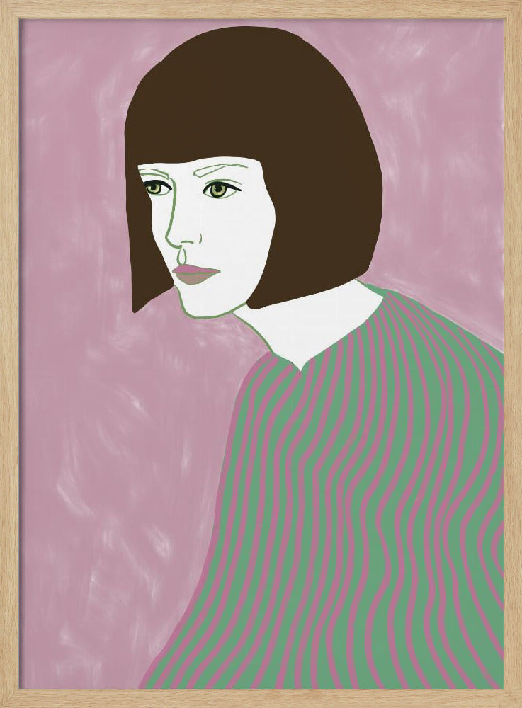 De brunette | Poster