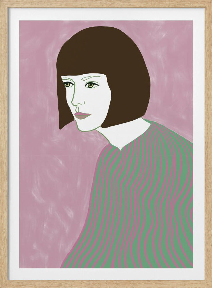 De brunette | Poster