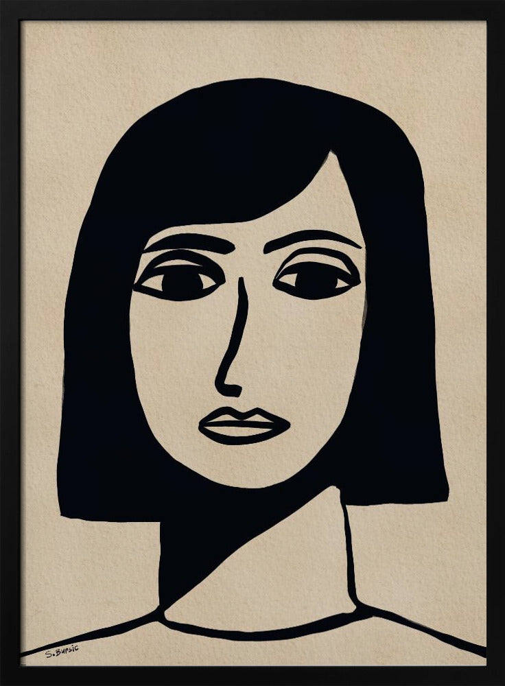 Gezicht van een vrouw | Poster