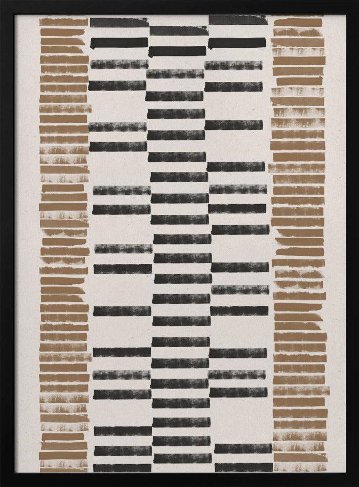 Gestreepte Harmonie | Poster