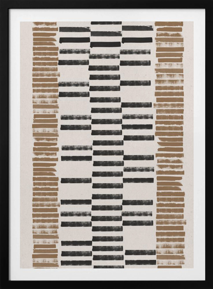 Gestreepte Harmonie | Poster