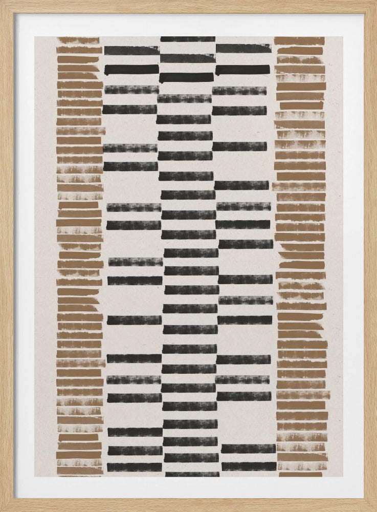Gestreepte Harmonie | Poster