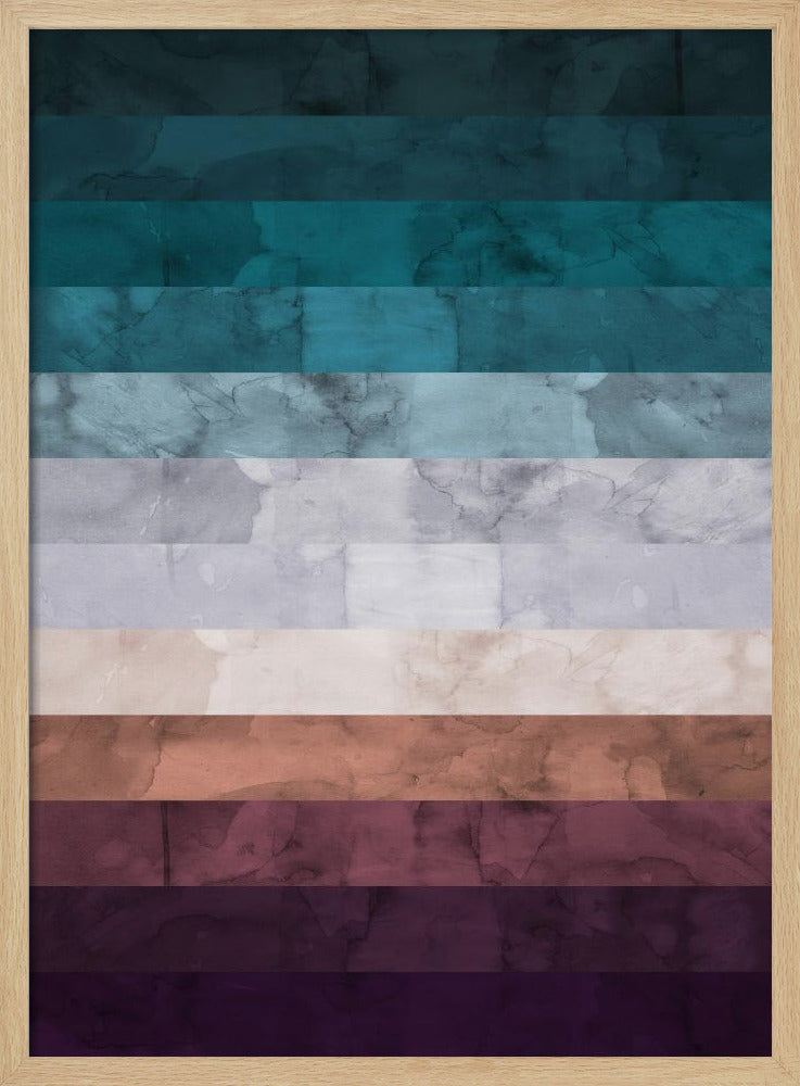 Expressionistisch landschap 1 | Poster