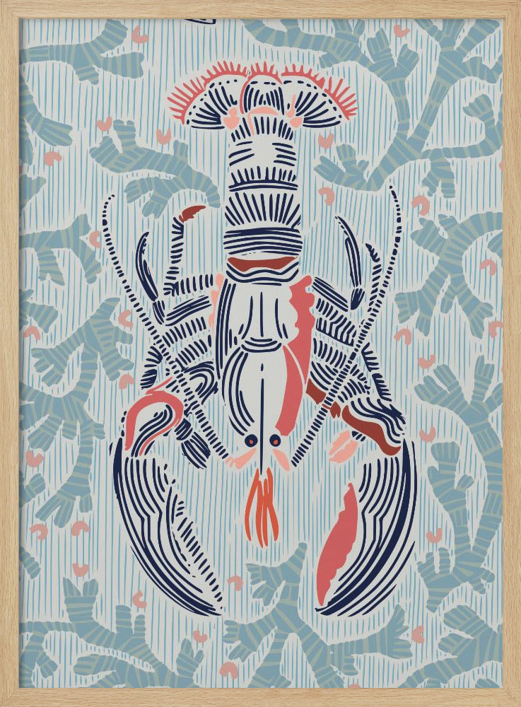 Munt van schaaldierenkern | Poster