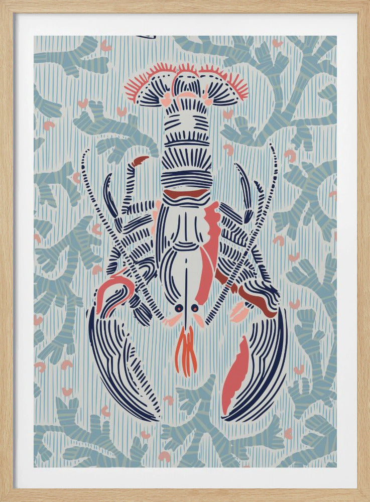 Munt van schaaldierenkern | Poster