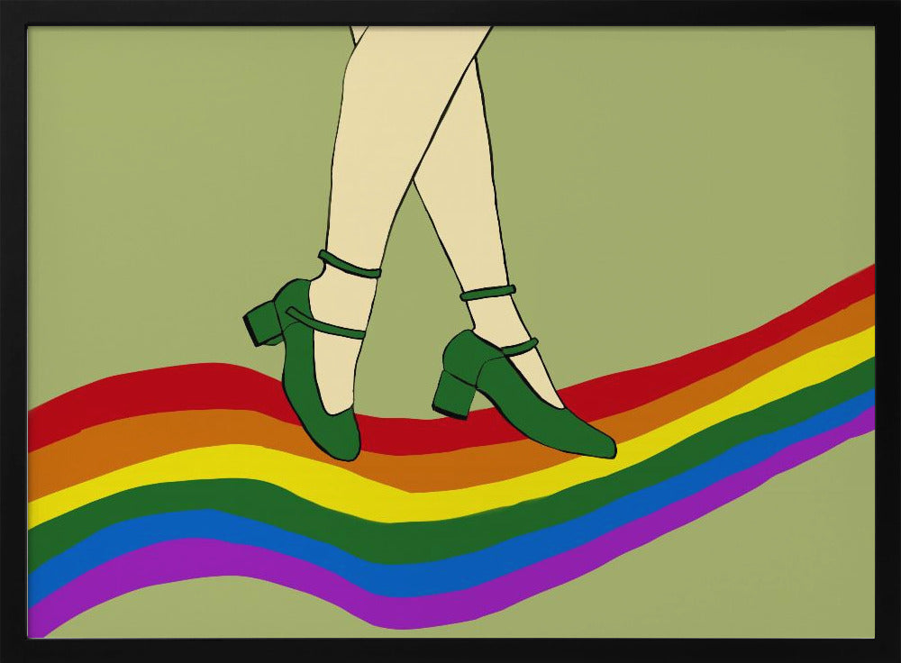 Regenboogwandeling | Poster