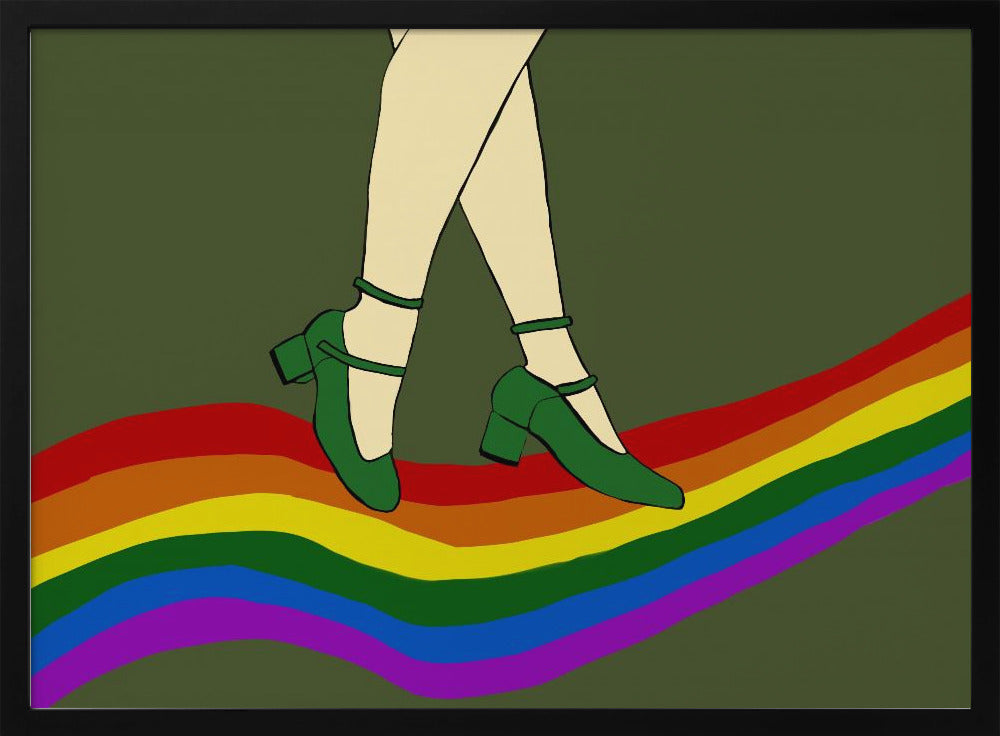 Regenboogwandeling | Poster