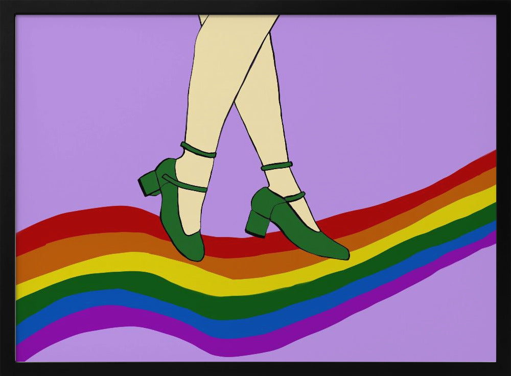 Regenboogwandeling | Poster