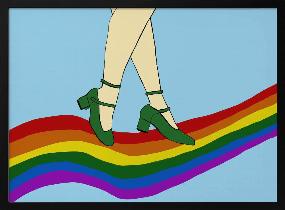 Regenboogwandeling | Poster