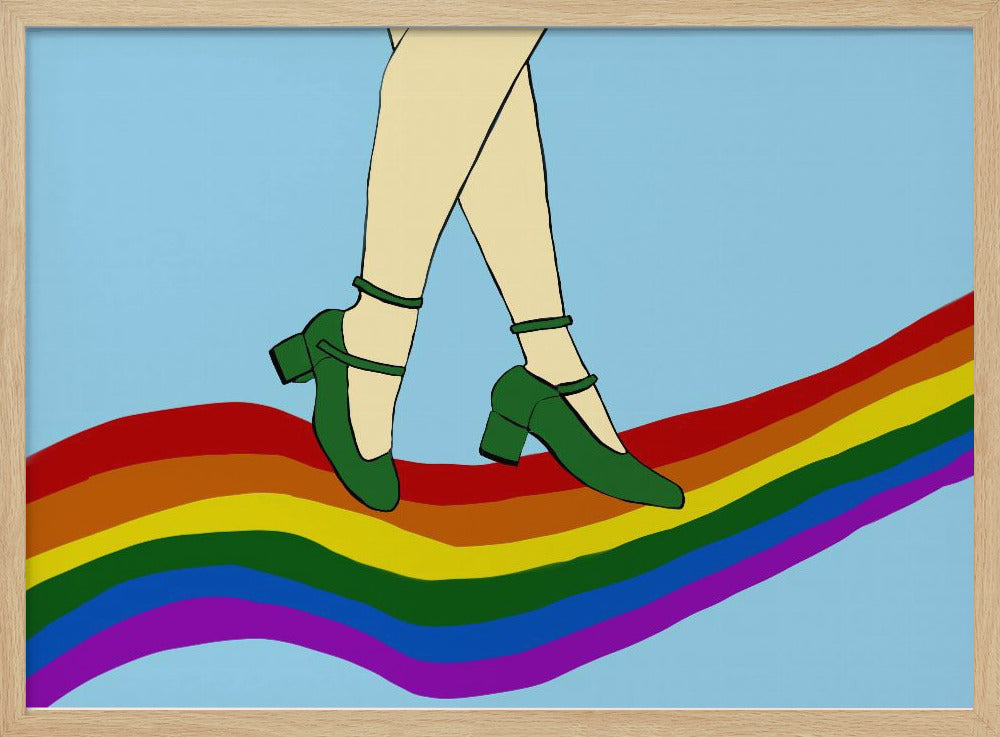Regenboogwandeling | Poster