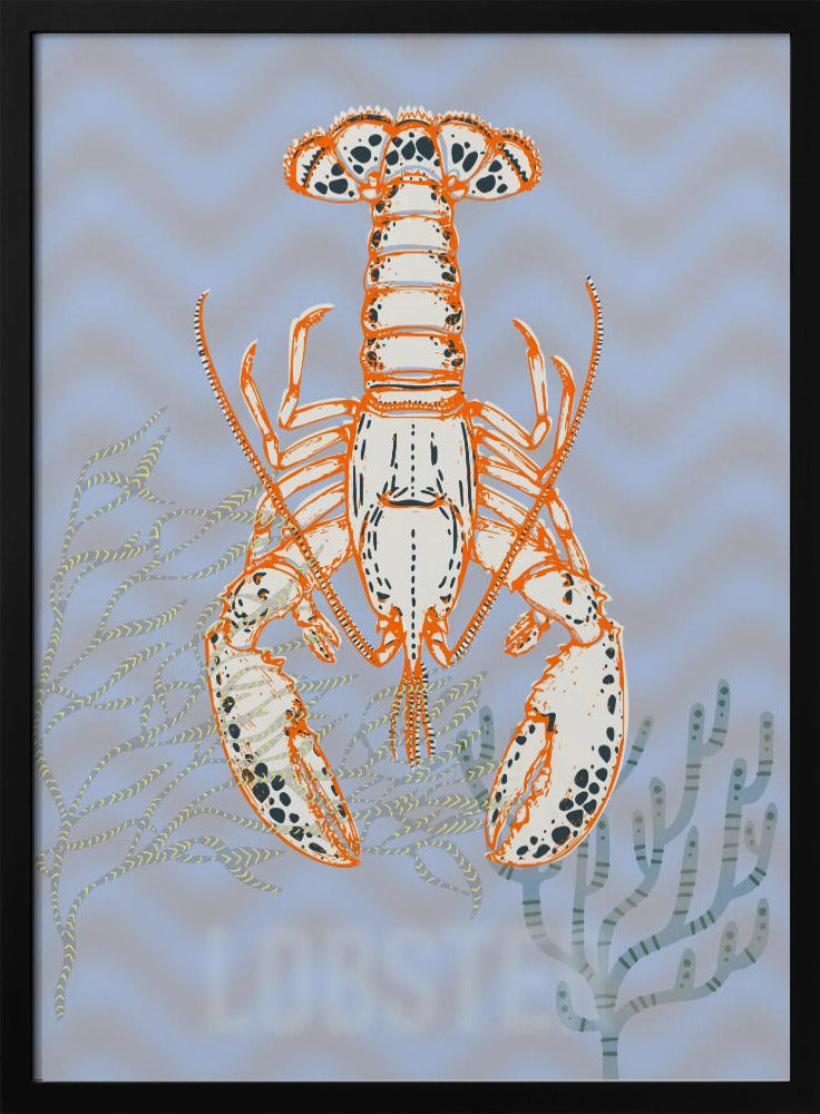 Zeekreeft Neptunus' vreugde | Poster