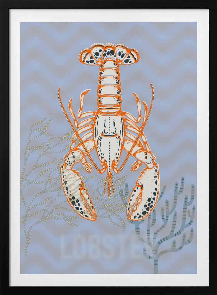 Zeekreeft Neptunus' vreugde | Poster