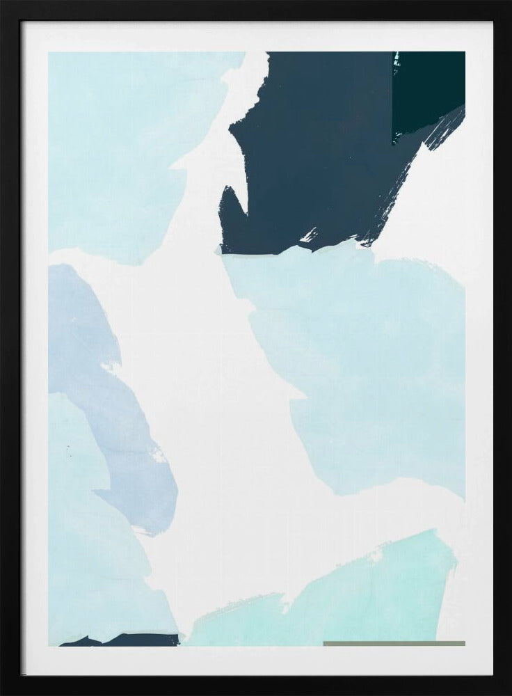 Blauwe stalen 2 | Poster