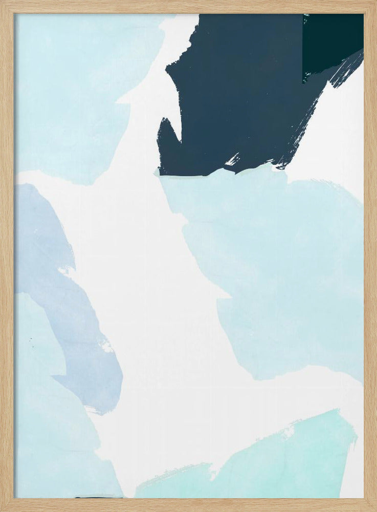 Blauwe stalen 2 | Poster