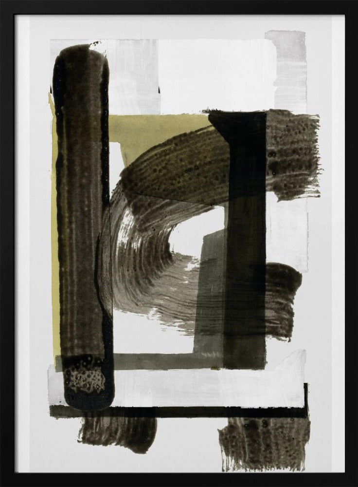 Zen Penseelwerk 4 | Poster