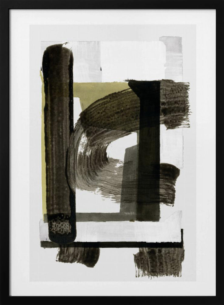 Zen Penseelwerk 4 | Poster