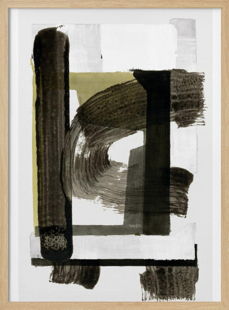 Zen Penseelwerk 4 | Poster