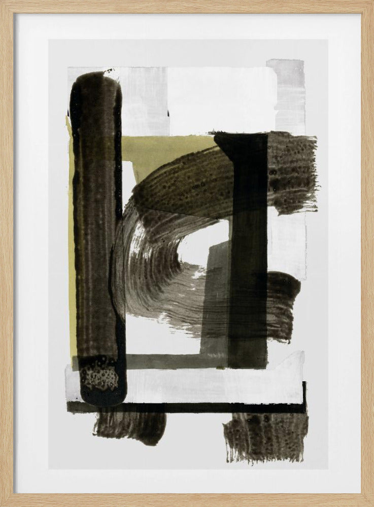 Zen Penseelwerk 4 | Poster