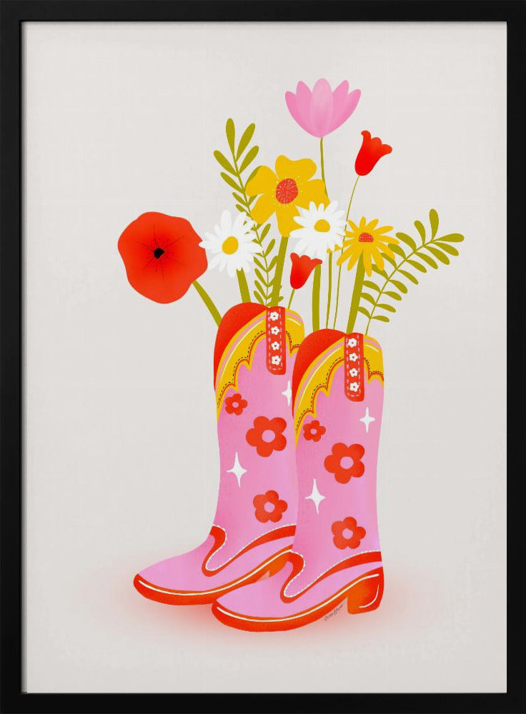 Cowgirllaarzen | Poster