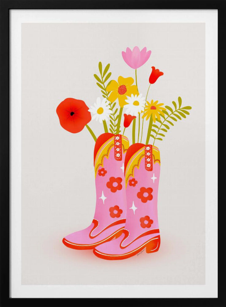 Cowgirllaarzen | Poster