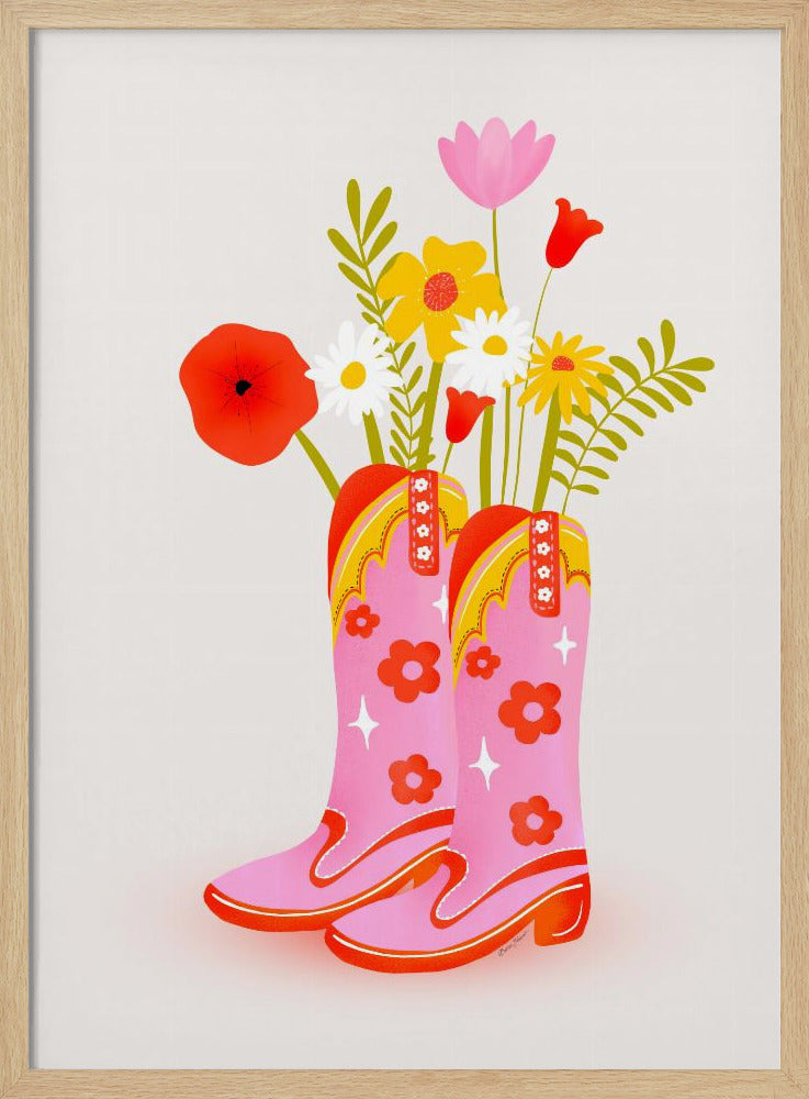 Cowgirllaarzen | Poster