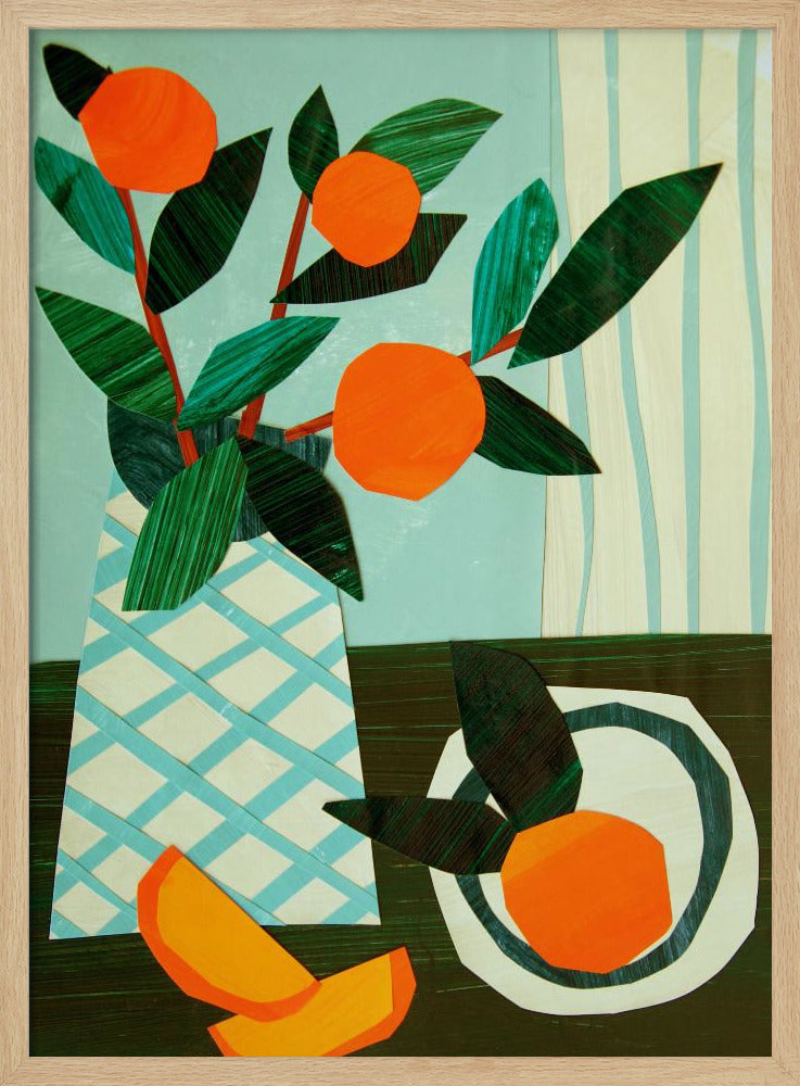 Stilleven met citrusochtend II | Poster