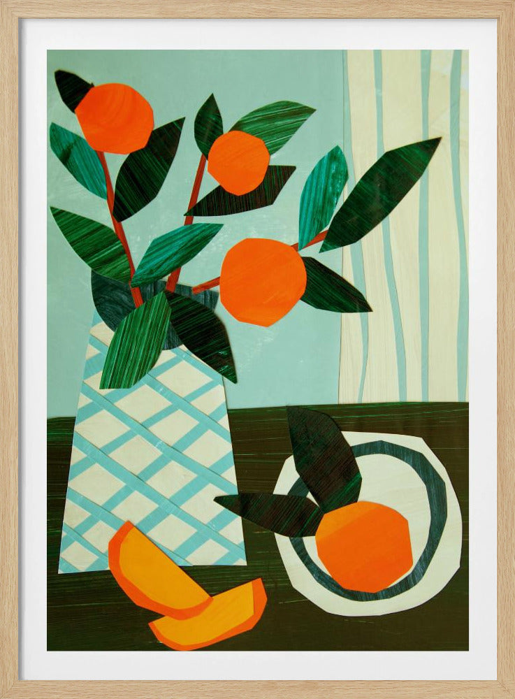Stilleven met citrusochtend II | Poster