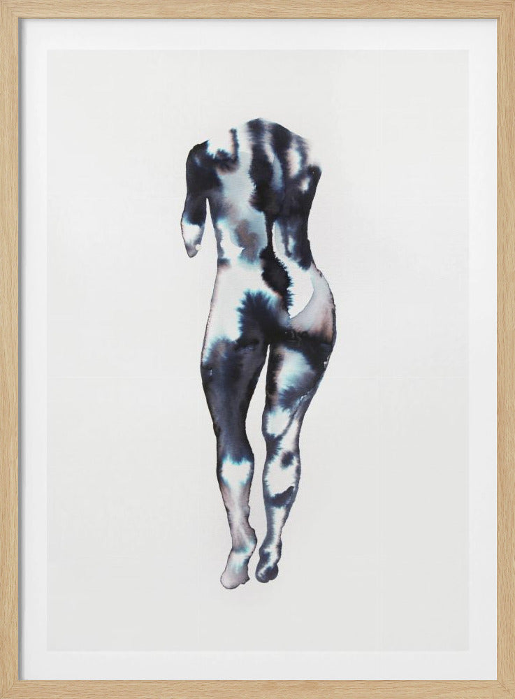 Weglopen (zonder hoofd) | Poster