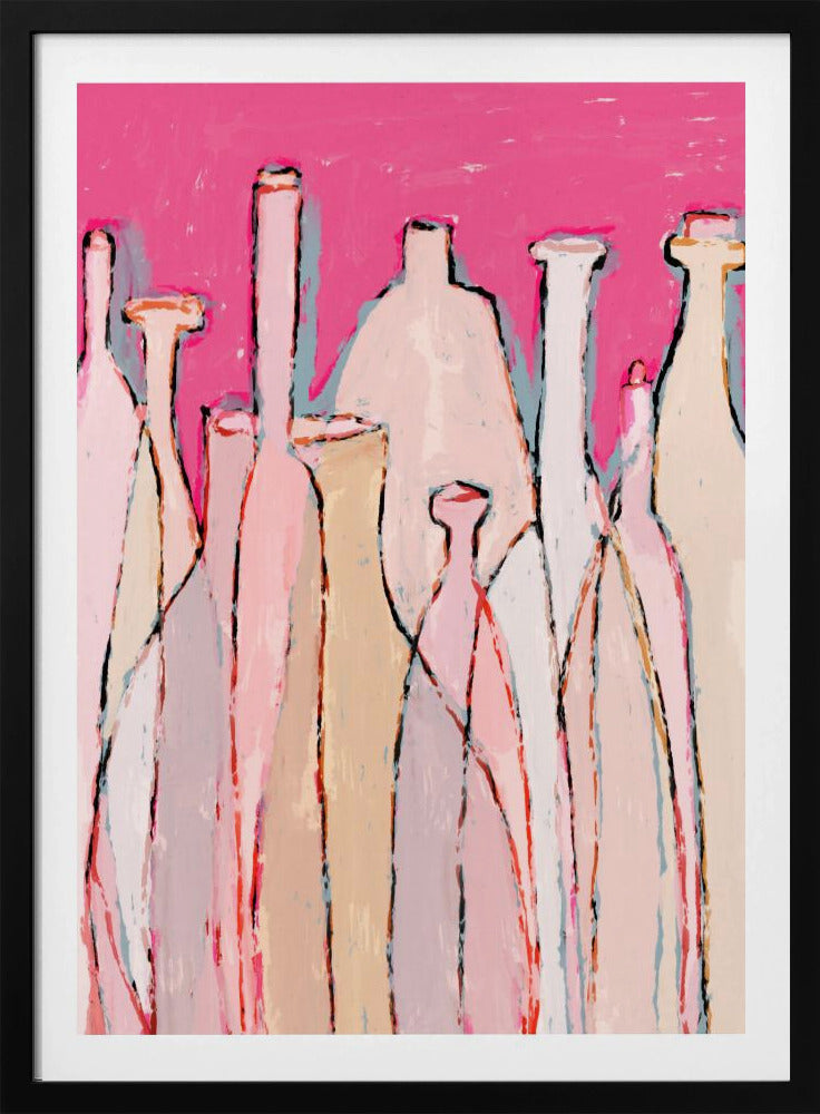 Bottle Silhouettes | Poster