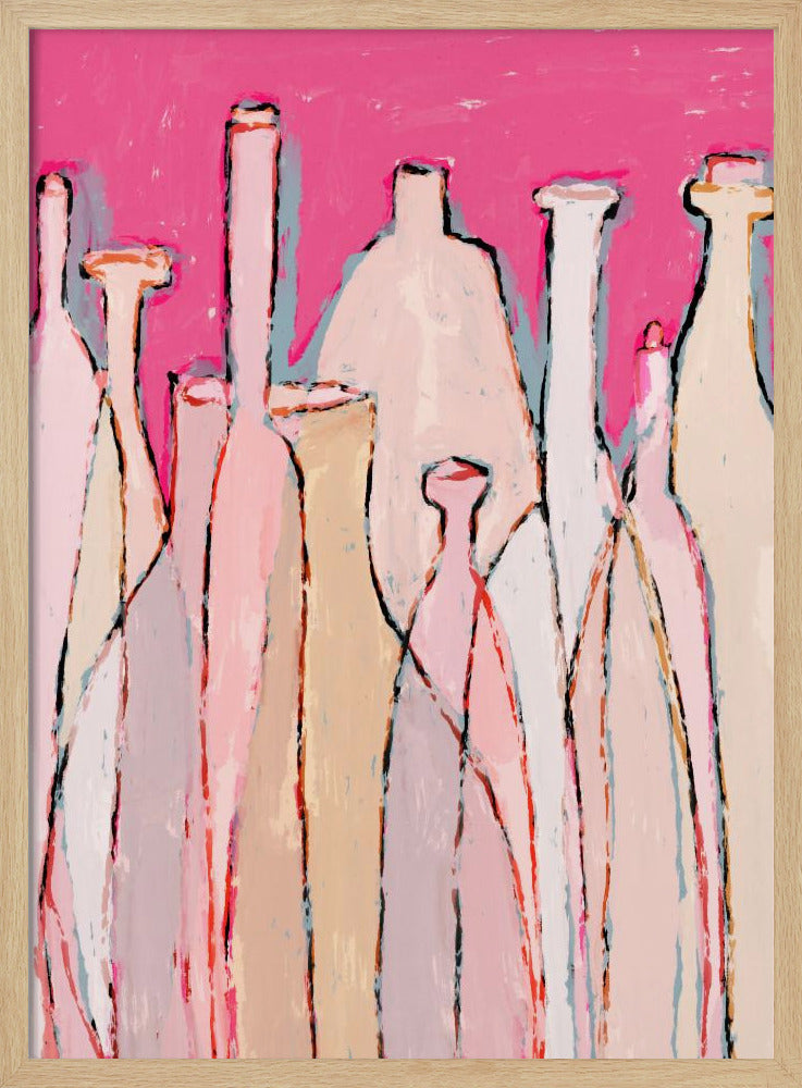 Bottle Silhouettes | Poster