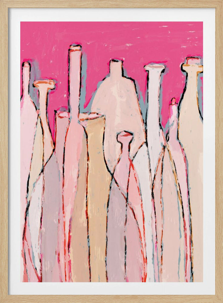 Bottle Silhouettes | Poster