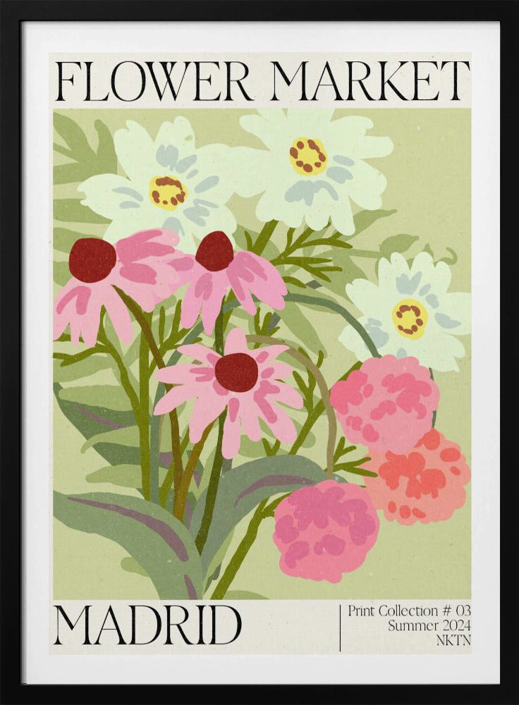 Madrid Flower Market | Poster