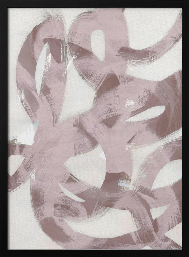 Abstracte penseelstreken 169 | Poster