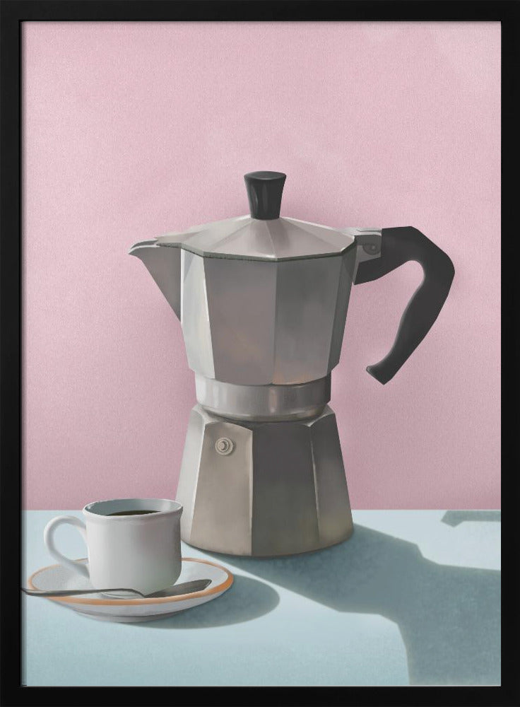 Moka Koffiepot | Poster