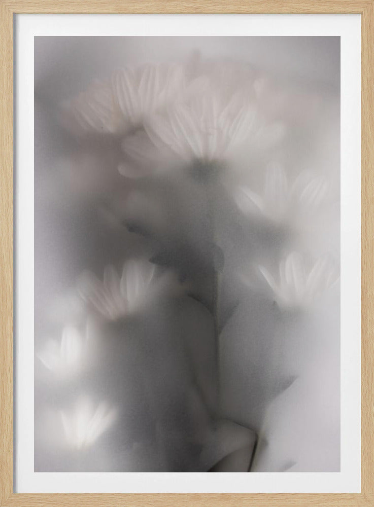 Vage bloemen 4 | Poster