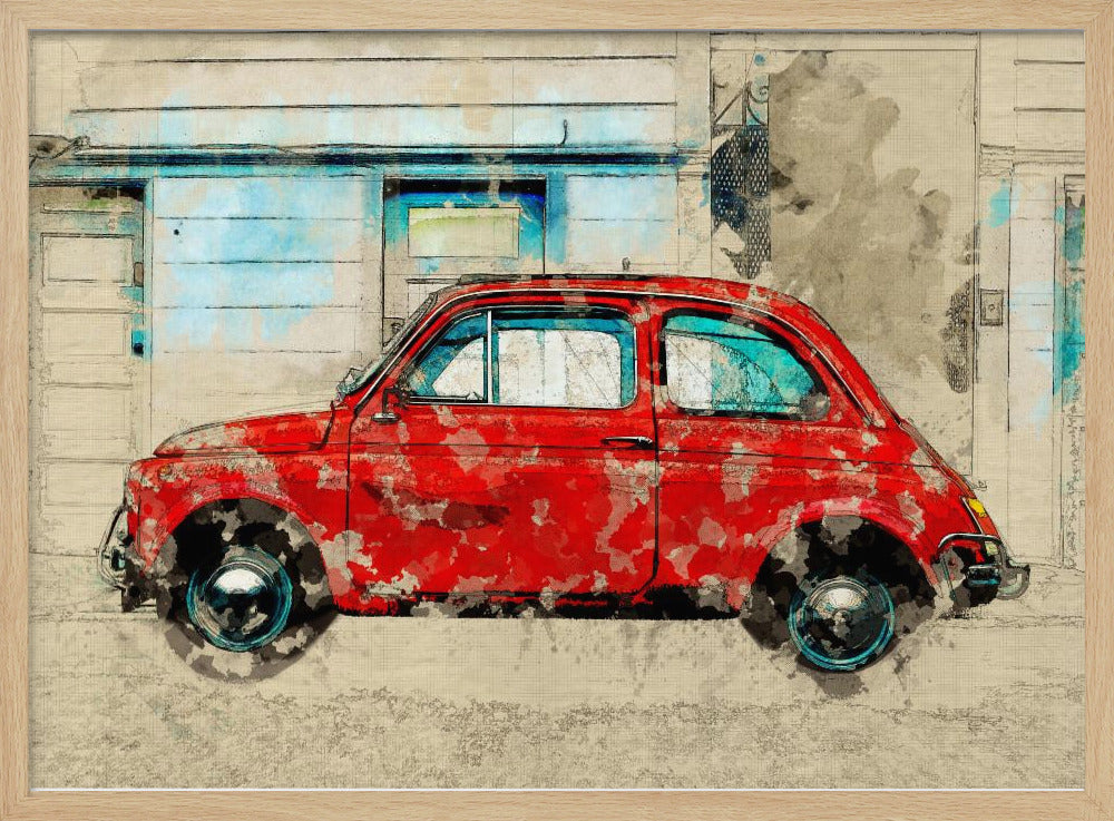 Retro Car | Poster