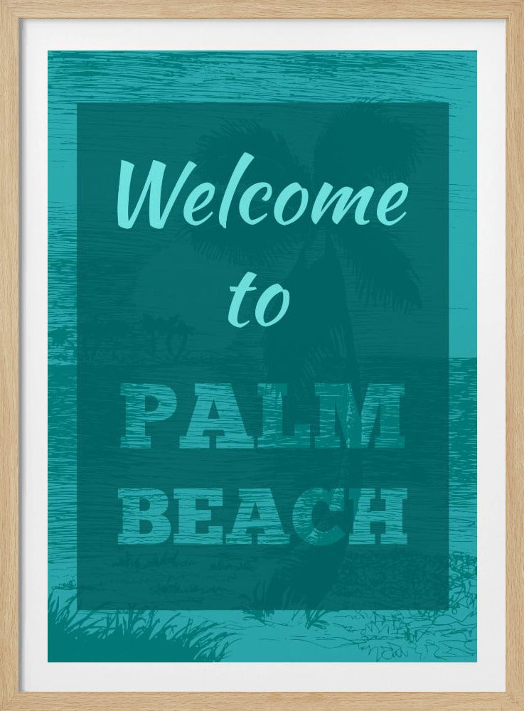 Welkom bij Palm Beach | Poster
