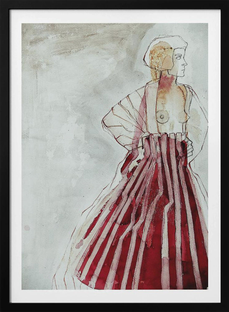 Woman in Red | Poster
