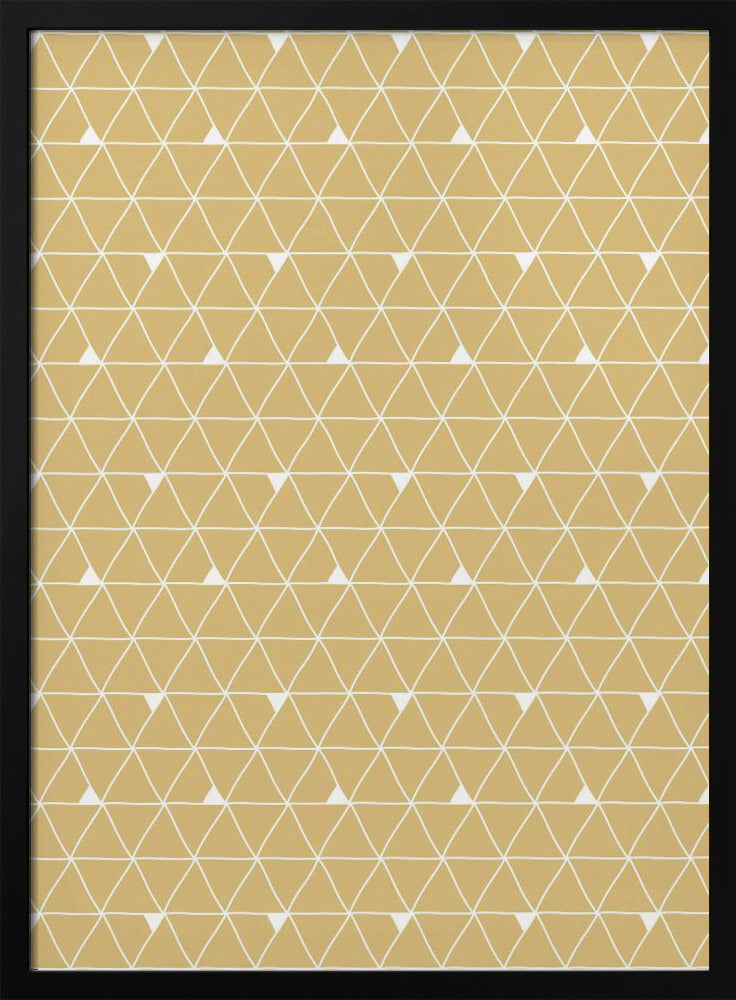 Driehoekpatroon #3 | Poster
