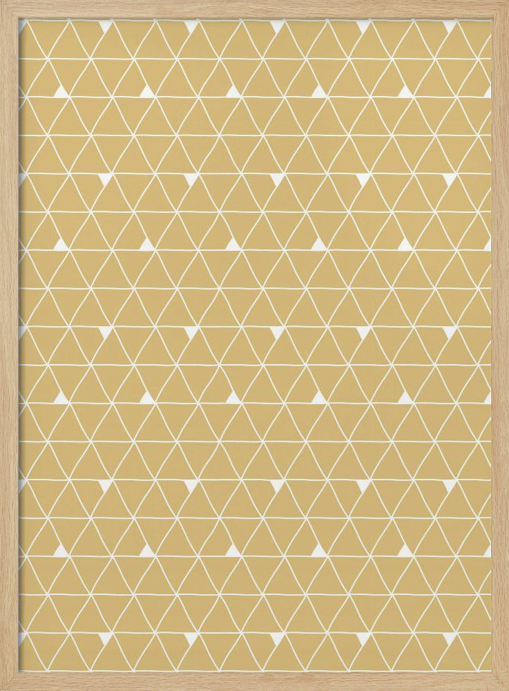 Driehoekpatroon #3 | Poster