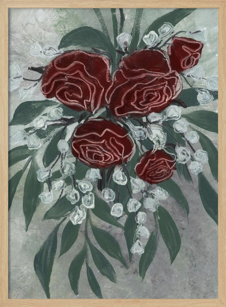 Zeldah rode rozen | Poster