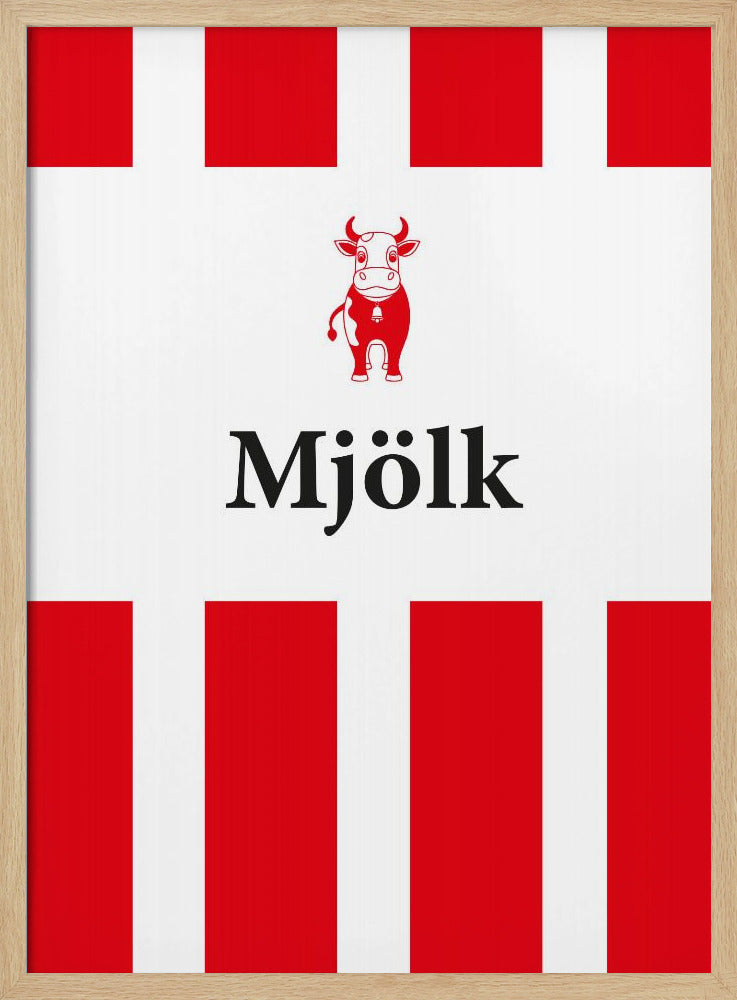 Mjölk Röd | Poster