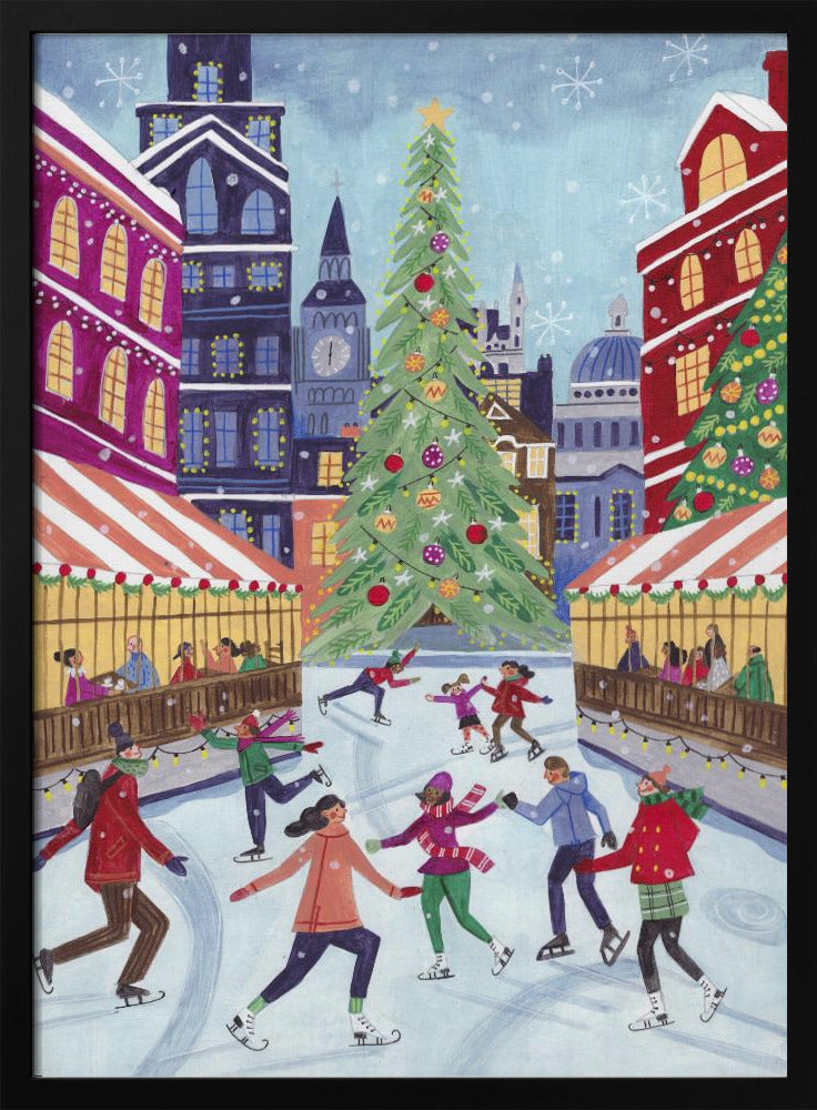 Skating in London | Poster