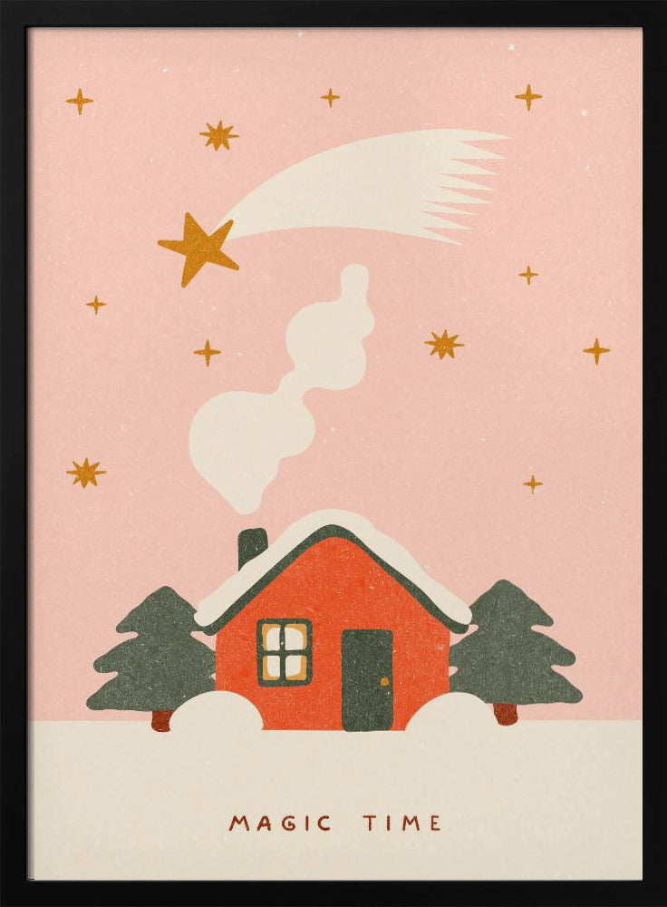 Een magische tijd met Kerstmis | Poster