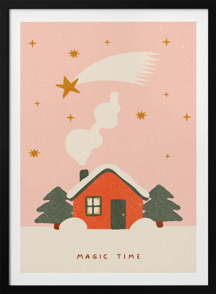 Een magische tijd met Kerstmis | Poster